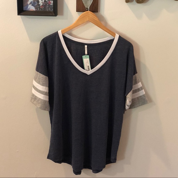 Z Supply Tops - Stitchfix Z Supply Varsity Stripe Knit Top
